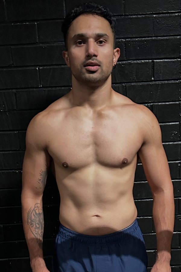 Gautham, Ironberg client, current progress in lean muscle phase
